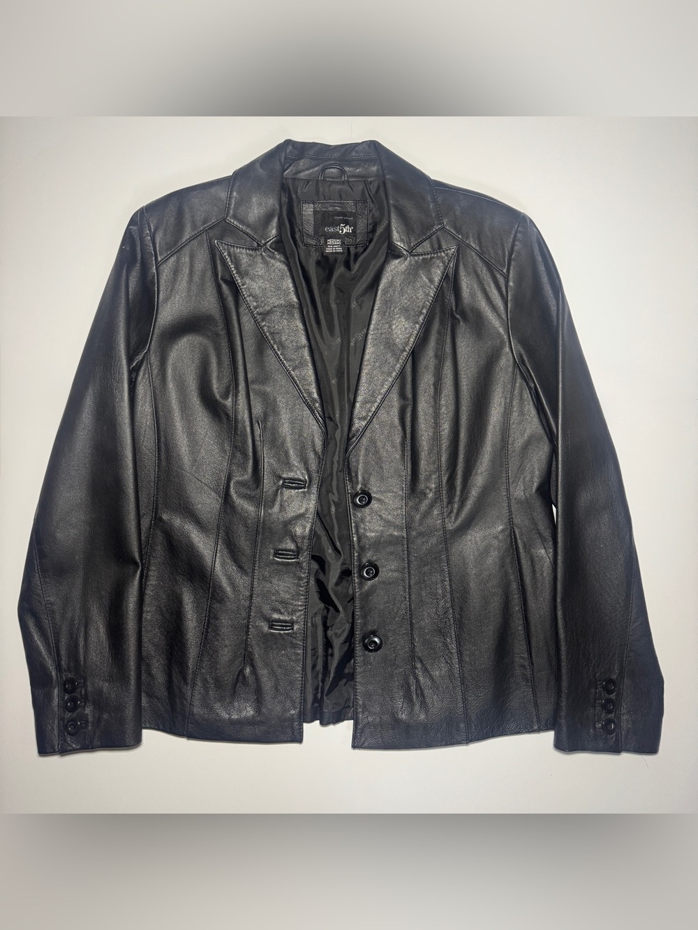 Genuine Leather Blazer Jacket Women’s Medium